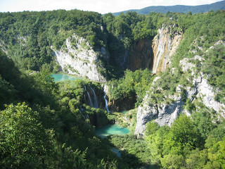 NP Plitvická jezera - první národní park v Chorvatsku