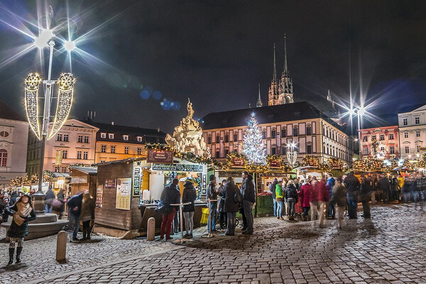 Adventní lázně Bükfürdő a vánoční Brno