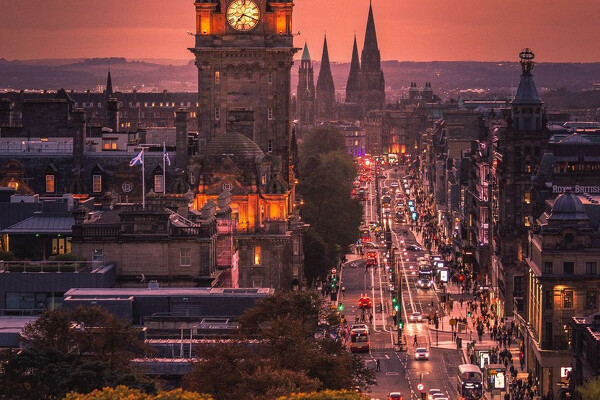 Skotsko v barvách podzimu - Edinburgh a okolí