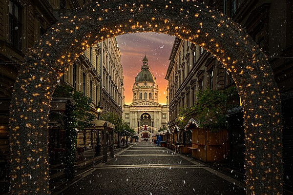 Adventní Budapešť s termály