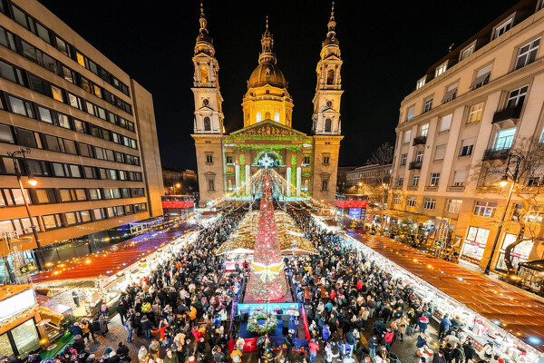 Adventní Budapešť s termály