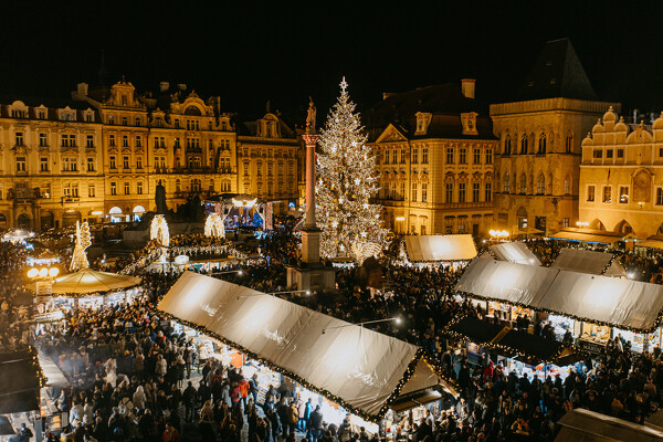 Adventní Praha a Drážďany