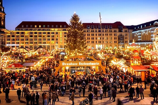 Adventní Praha a Drážďany