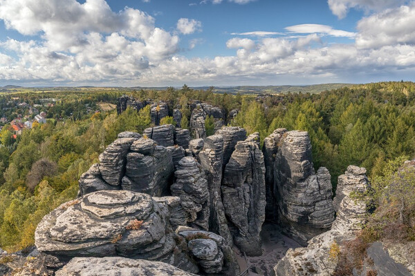 Českosaské Švýcarsko, Drážďany