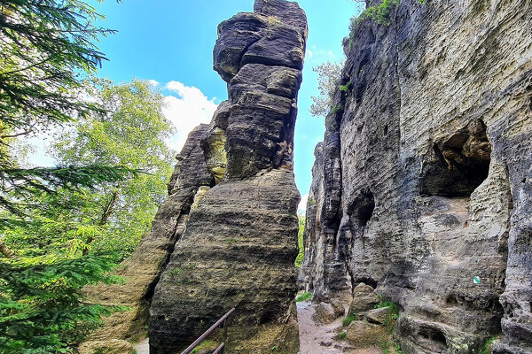 Českosaské Švýcarsko, Drážďany