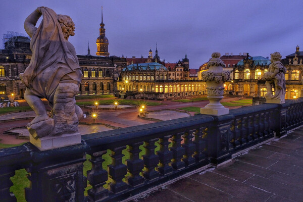 Českosaské Švýcarsko, Drážďany